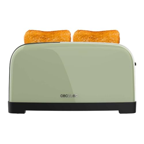 Vertikaler Toaster 1500W – Doppelter breiter Schlitz 3,8 cm, Edelstahl, Automatische Abschaltung, Pop-up-Funktion & Krümelablage